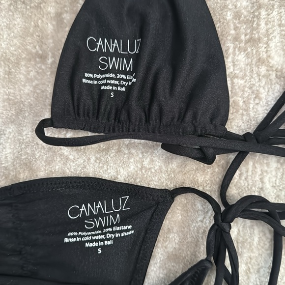 CANALUZ SWIM Bikini in Black - Picture 7 of 7